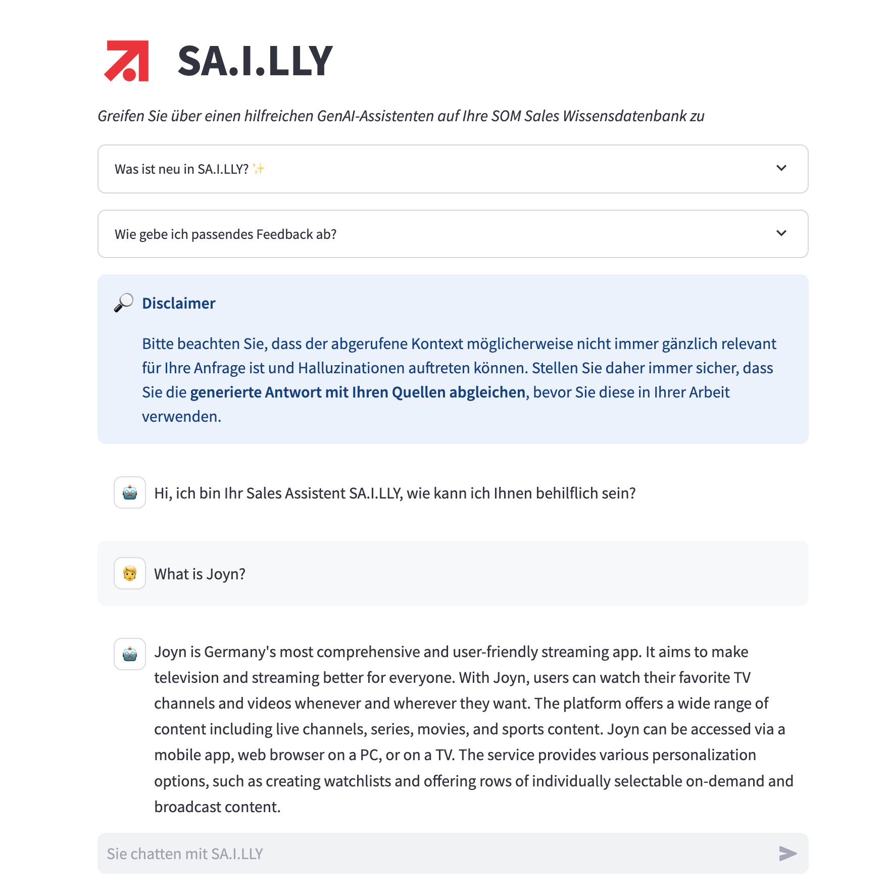Sailly Screenshot